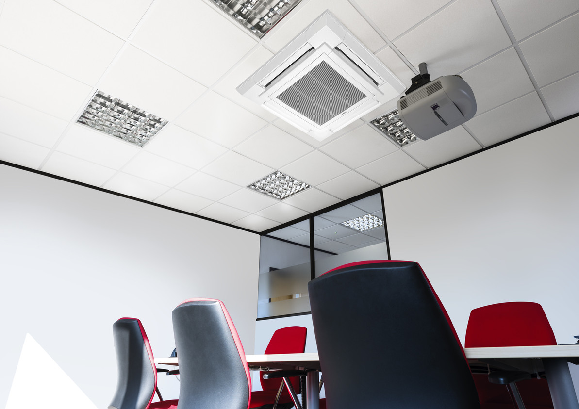 Mitsubishi-Electric-Air-Conditioning-Ceiling-Cassette-in-Meeting-Room-1 (002)